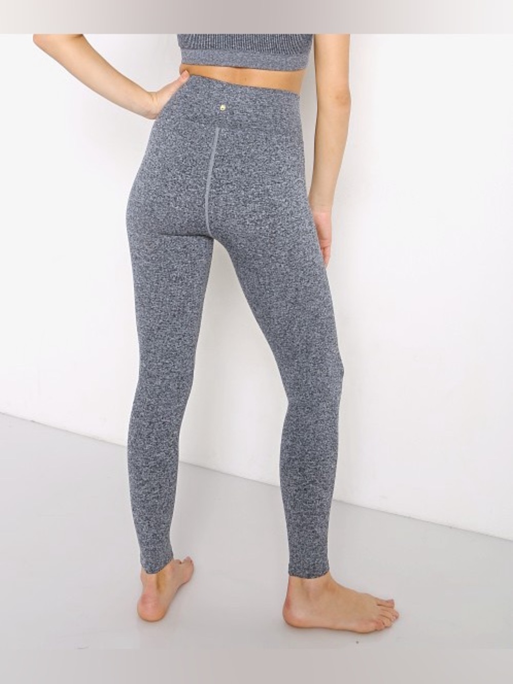 Spiritual Gangster Love Sculpt Legging Heather Grey